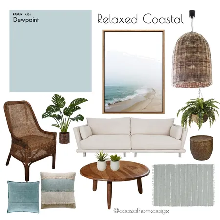 Relaxed Coastal Interior Design Mood Board by CoastalHomePaige on Style Sourcebook