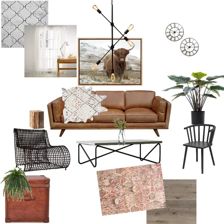 Rustic Interior Design Mood Board by CelineDussault on Style Sourcebook