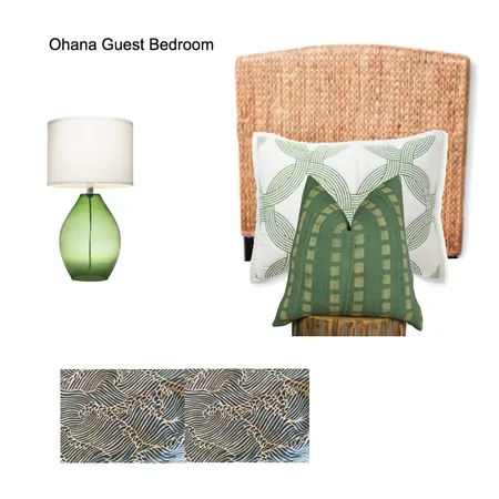 Hale Luana - Ohana Guest Bedroom Interior Design Mood Board by tkulhanek on Style Sourcebook