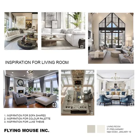 Inspiration for living room Interior Design Mood Board by Flyingmouse inc on Style Sourcebook