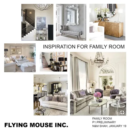 Family room Inspo Interior Design Mood Board by Flyingmouse inc on Style Sourcebook