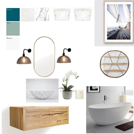 Bathroom Interior Design Mood Board by Danica on Style Sourcebook