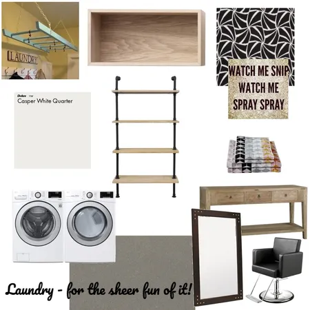 Laundry - for the sheer fun! Interior Design Mood Board by KarleenFraser on Style Sourcebook