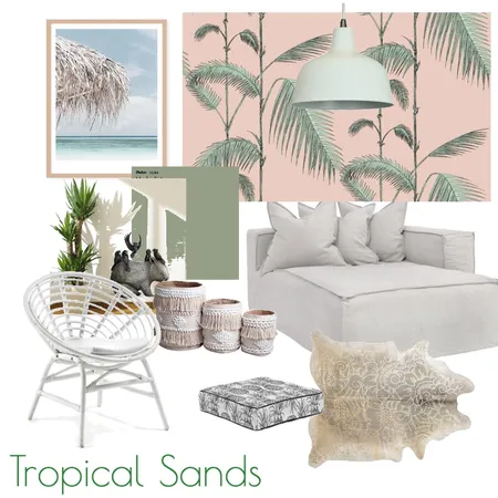 Tropical Sands Interior Design Mood Board by Style A Space on Style Sourcebook