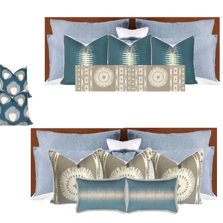 KKU6 Downstairs Bedroom Pillow Interior Design Mood Board by tkulhanek on Style Sourcebook