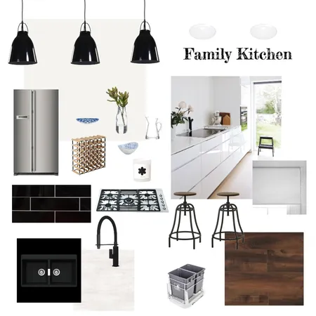 Family Kitchen Interior Design Mood Board by Nataylia on Style Sourcebook