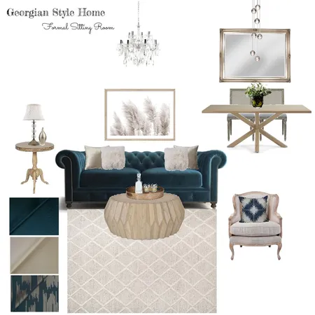 Georgian Interior Design Mood Board by Jules on Style Sourcebook