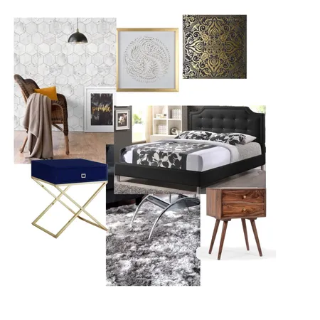Drum Project - Master Bedroom Interior Design Mood Board by nawilliams on Style Sourcebook