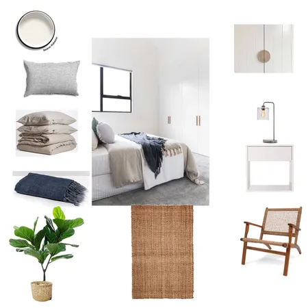Black - Spare bedroom Interior Design Mood Board by Jennysaggers on Style Sourcebook