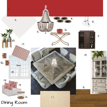 Dining Room Interior Design Mood Board by Ravina Sachdev on Style Sourcebook