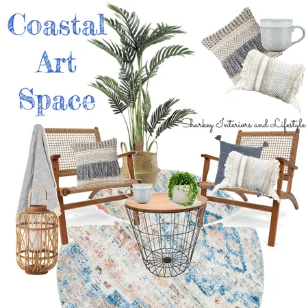 coastal art space 2 Interior Design Mood Board by sharkeyinteriors on Style Sourcebook