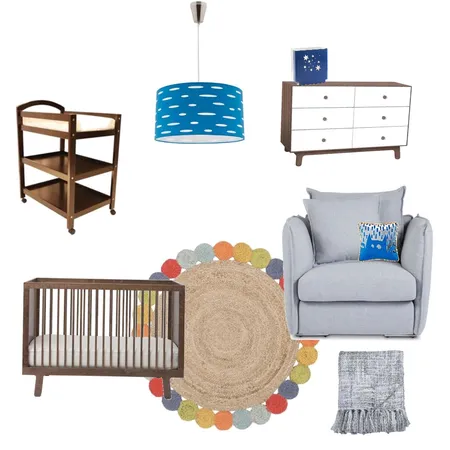 Baby boy bedroom Interior Design Mood Board by Sharon Flynn Interiors on Style Sourcebook