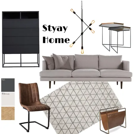 Stay home Interior Design Mood Board by AGVE ESTUDIO on Style Sourcebook