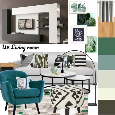 U8 lIVING ROOM Interior Design Mood Board by Altyn on Style Sourcebook