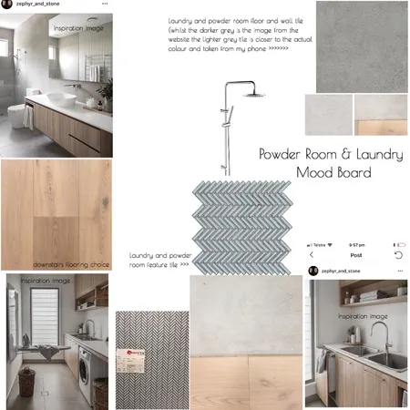 Powder Room &amp; Laundry mood board Interior Design Mood Board by froach on Style Sourcebook