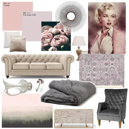 Romantic Interior Design Mood Board by angelajsutton on Style Sourcebook