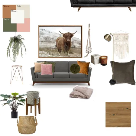 rustic southern living room Interior Design Mood Board by rousse1121 on Style Sourcebook