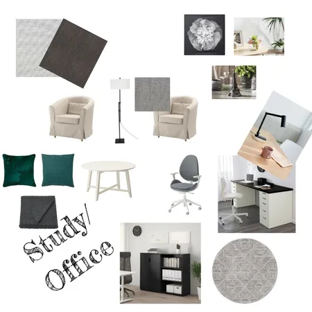 Study/Office Interior Design Mood Board by Louise73 on Style Sourcebook
