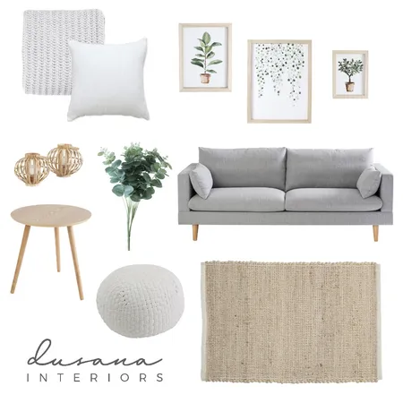 Lounge Room Interior Design Mood Board by Dusana Interiors on Style Sourcebook