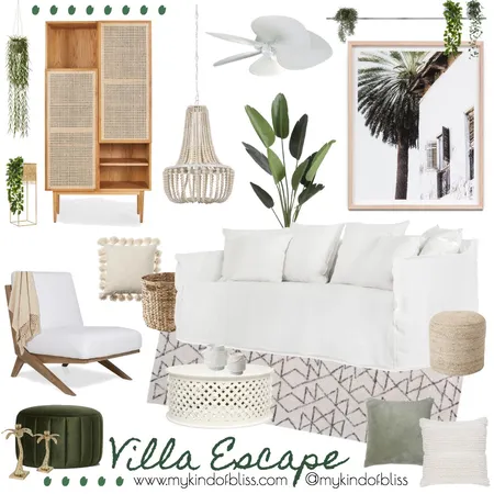 Villa Escape Interior Design Mood Board by My Kind Of Bliss on Style Sourcebook