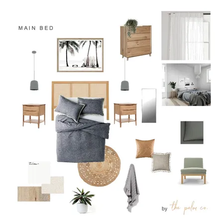 Main Bed - Hills Interior Design Mood Board by ThePalmCo on Style Sourcebook