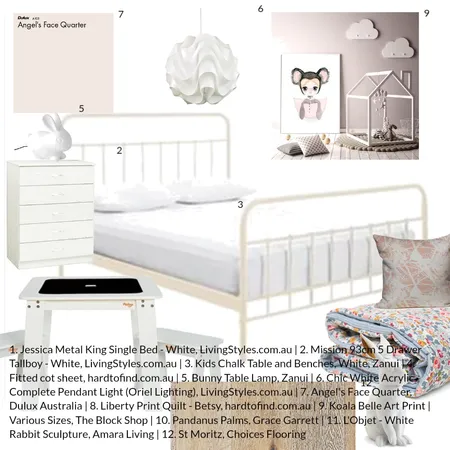 Sweet Dreams Interior Design Mood Board by evelynne on Style Sourcebook