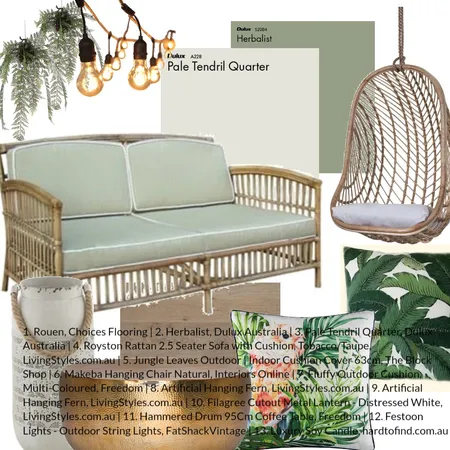 Green Scheme Interior Design Mood Board by evelynne on Style Sourcebook