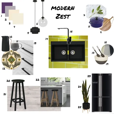 Assignment 9 - Kitchen Interior Design Mood Board by JoannaLee on Style Sourcebook