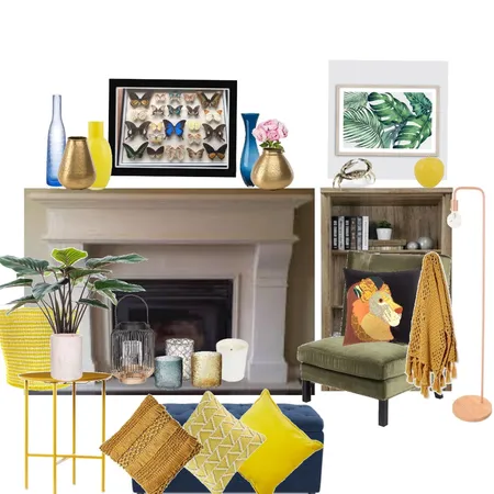 eclectic reading nook Interior Design Mood Board by lizflavall on Style Sourcebook