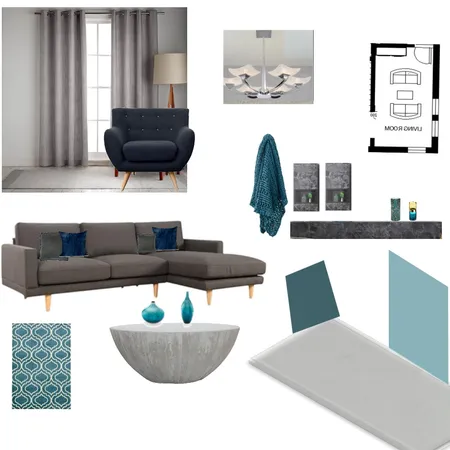 Living Room Interior Design Mood Board by NadF on Style Sourcebook