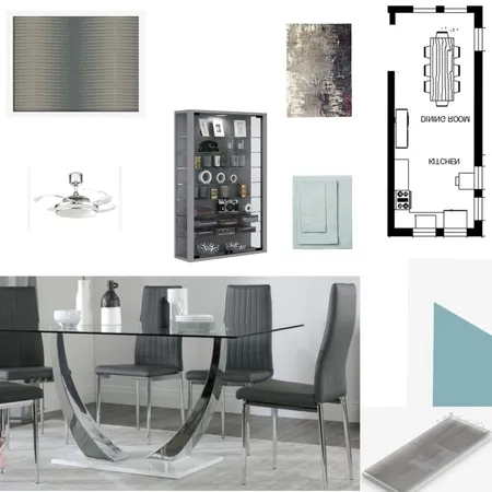 Mood board Dining room Interior Design Mood Board by NadF on Style Sourcebook