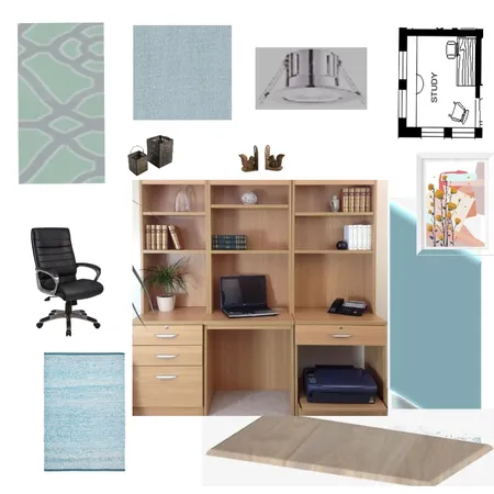 Mood board Study room Interior Design Mood Board by NadF on Style Sourcebook