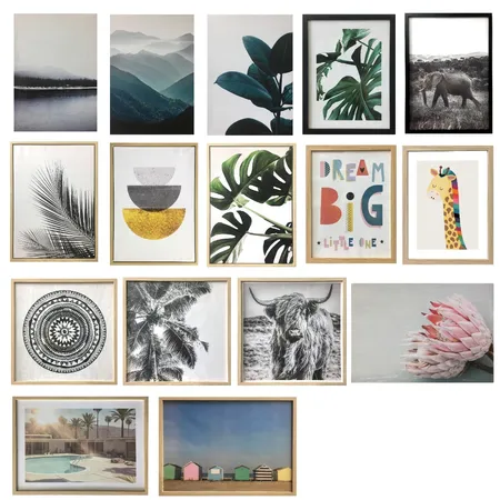Bunnings print range Interior Design Mood Board by Thediydecorator on Style Sourcebook