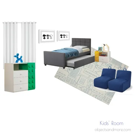 Kids Room Interior Design Mood Board by Sahar Ghazale on Style Sourcebook
