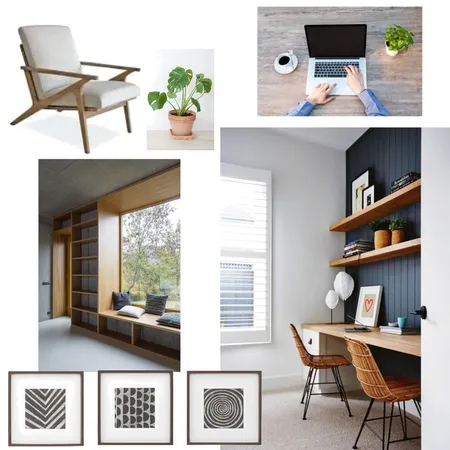 Study Room Interior Design Mood Board by Alig on Style Sourcebook