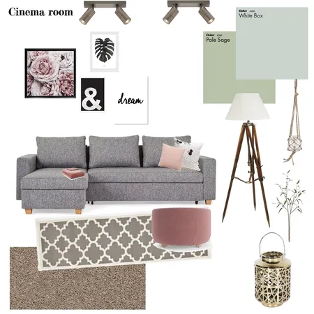 Module 9: Cinema room Interior Design Mood Board by lizziemcal on Style Sourcebook