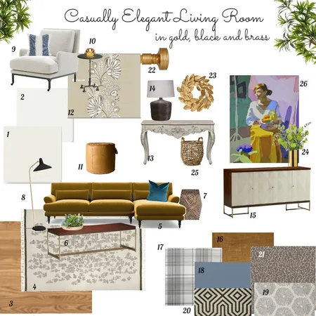 TIDI Living Room Interior Design Mood Board by dorothy on Style Sourcebook