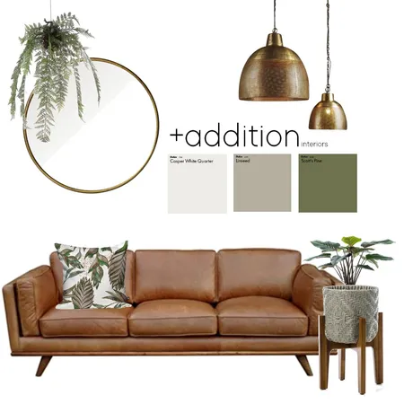 Jungle Fever Living Room Interior Design Mood Board by VenessaBarlow on Style Sourcebook