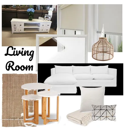 Coral Road Living Room Interior Design Mood Board by Jules on Style Sourcebook