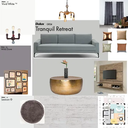 Module 9_Living Room Interior Design Mood Board by Louise_Whalley on Style Sourcebook