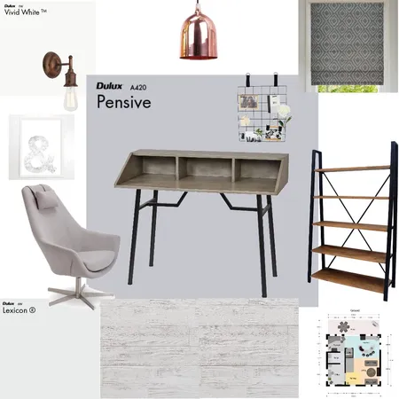 Module 9_Office Interior Design Mood Board by Louise_Whalley on Style Sourcebook