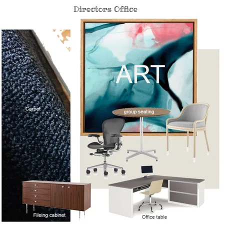 Directors Office Interior Design Mood Board by Faizi Design on Style Sourcebook