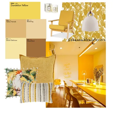 Yellow Thoughts Interior Design Mood Board by Shannah Lea Interiors on Style Sourcebook