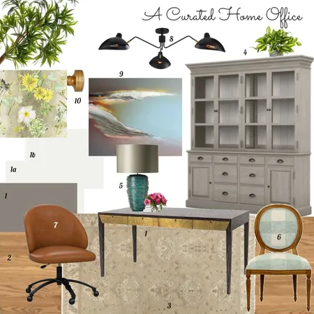 TIDI Home Office Interior Design Mood Board by dorothy on Style Sourcebook
