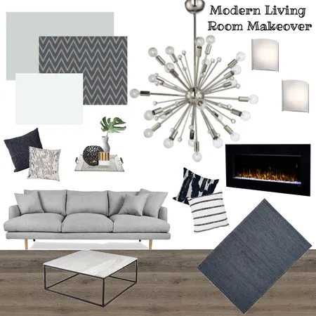 Modern Living Room Makeover Interior Design Mood Board by Samanthacortney on Style Sourcebook