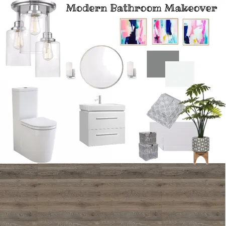Modern Bathroom Makeover Interior Design Mood Board by Samanthacortney on Style Sourcebook