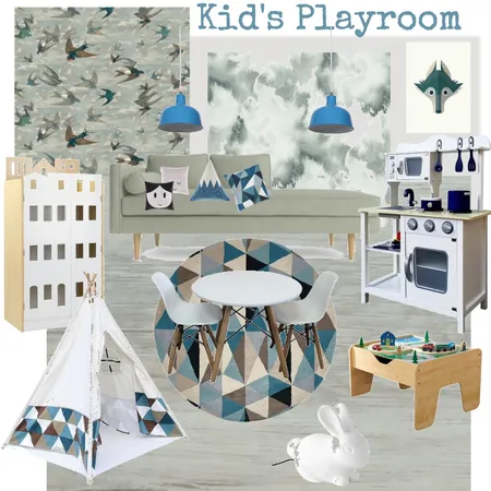 Kids Playroom Interior Design Mood Board by nicolahyland on Style Sourcebook