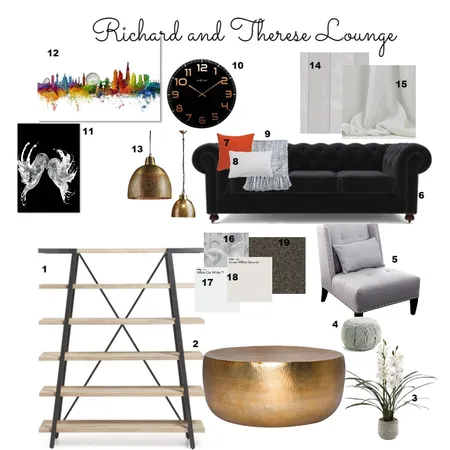 Lounge Interior Design Mood Board by hclapham on Style Sourcebook