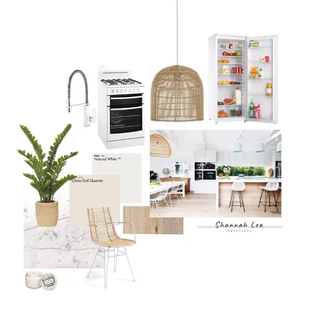Coastal Kitchen Interior Design Mood Board by Shannah Lea Interiors on Style Sourcebook