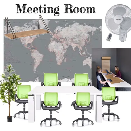 Meeting Room Interior Design Mood Board by Designs by Penn on Style Sourcebook
